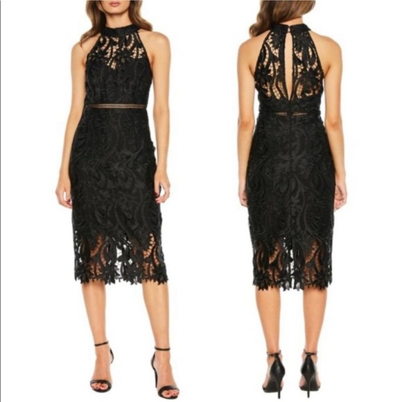Bardot Dresses & Skirts - 🎉HP🎉 [bardot] isa lace halter midi dress